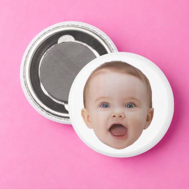 Íman Foto personalizada, rosto de foto personalizado (Criador carregado)