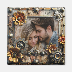 Íman Foto Personalizada Steampunk legal