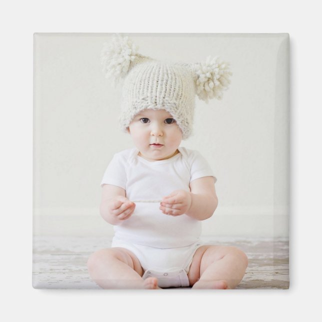 Íman Foto pessoal personalizada (Frente)