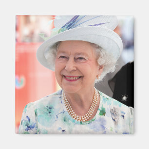 Íman Foto Profissional HM Queen Elizabeth II Abu Dhabi