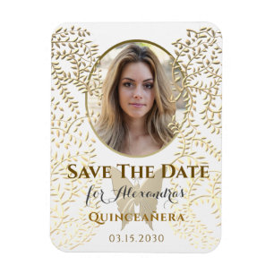 Íman Foto Salve a Data Quinceanera