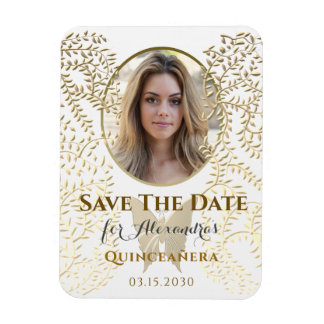 Íman Foto Salve a Data Quinceanera