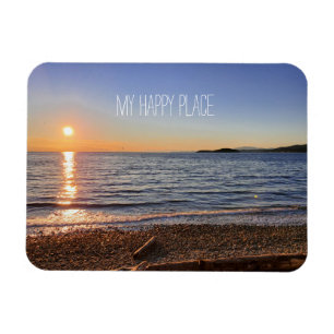Íman Foto Scenic Beach Sunset