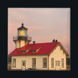 Íman Foto Sunset do Farol Mendocino<br><div class="desc">Olá! Espero que goste desta foto que tirei! Sinta-se livre para adicionar seu próprio texto e verifique minhas compras para mais!</div>