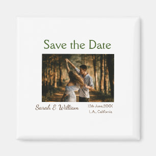 Íman Foto típica de tipografia elegante branca, modelo 