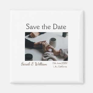 Íman Foto típica de tipografia elegante branca, modelo