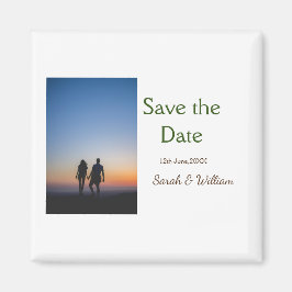 Íman Foto típica de tipografia elegante branca, modelo 