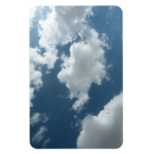 Íman Fotografia Abstrata de Céu Nublado