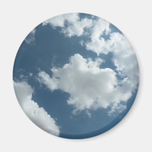 Íman Fotografia Abstrata de Céu Nublado