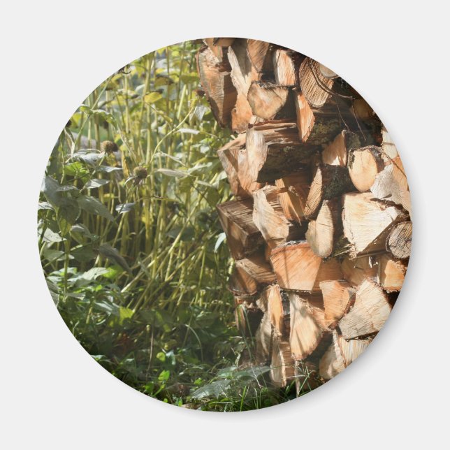 Íman Fotografia com Firewood (Frente)