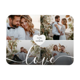 Íman Fotografia da Collagem de Amor design