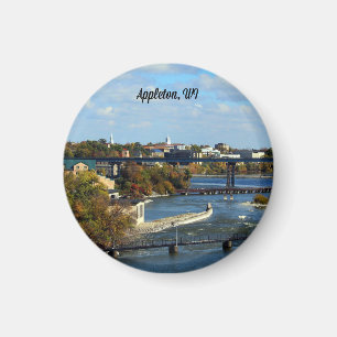 Íman fotografia da paisagem de Appleton, Wisconsin