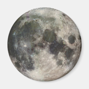 Íman Fotografia da superfície lunar da Lua Galileu