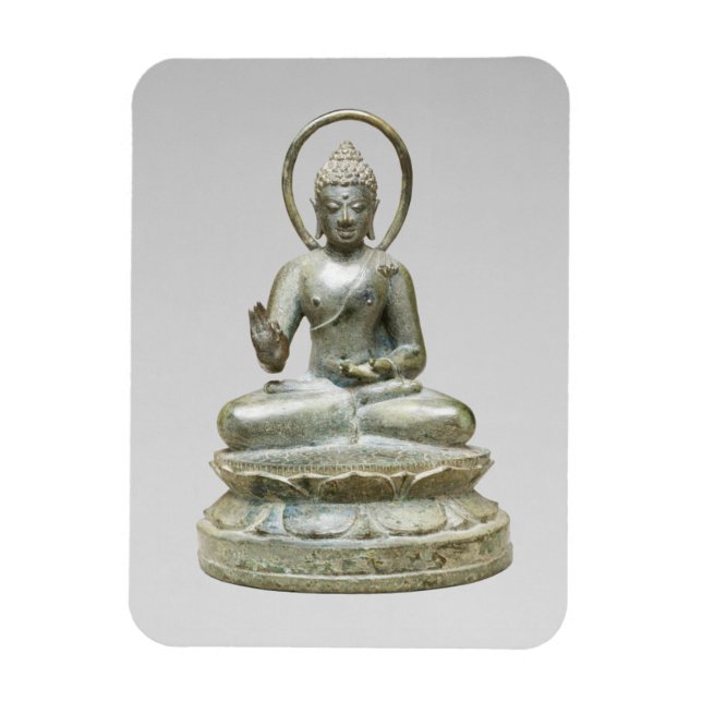 Íman Fotografia de Belas Artes Silver Buddha (Vertical)