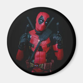 Íman Fotografia de brinquedo divertida, super-herói pro