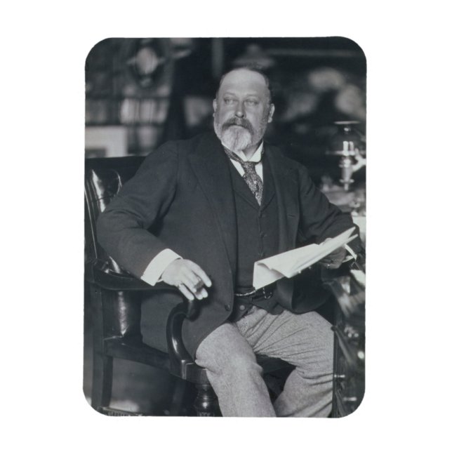 Íman Fotografia de Edward VII (1841-1910) (b/c) (Vertical)