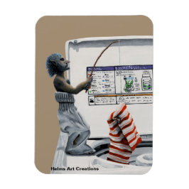 Íman Fotografia de fantasia de ladrão de pesca criminal