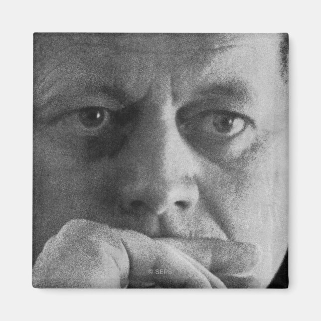 Íman Fotografia de John F. Kennedy (Frente)