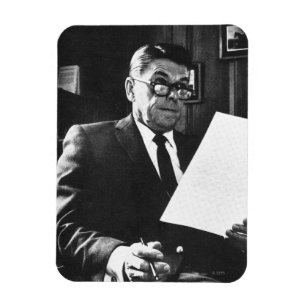 Íman Fotografia de Ronald Reagan