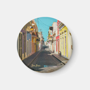 Íman Fotografia de Rua Empedrada do Velho San Juan