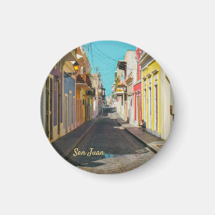 Íman Fotografia de Rua Empedrada do Velho San Juan