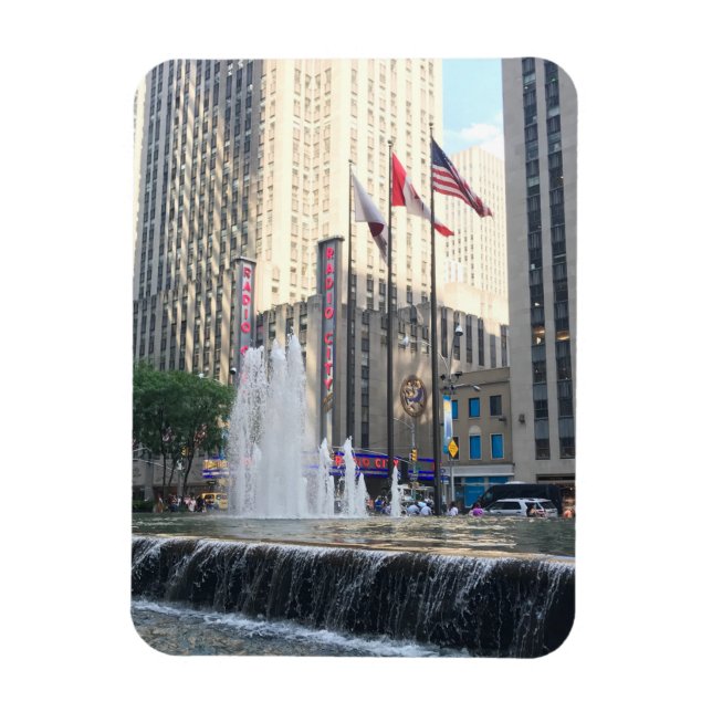 Íman Fotografia do Nova Iorque da Arquitetura da Sexta  (Vertical)