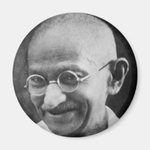 Íman Fotografia do retrato de Mahatma Gandhi