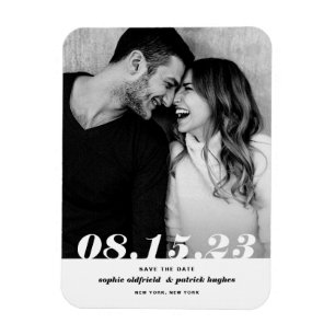 Íman Fotografia Itálica Retroativa Salvar A Data