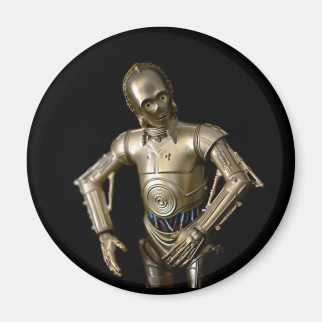 Íman Fotografia legal do Robot Toy (Frente)