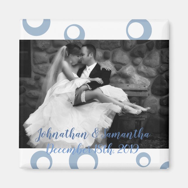 Íman Fotografia personalizada Magnet Sea Beach (Frente)