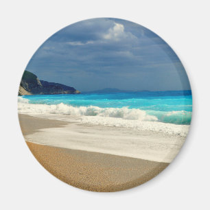 Íman Fotografia tropical do Mar Azul, Belo Turquesa