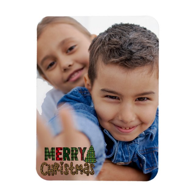 Íman Fotografias Magnéticas de Natal | Foto de Natal (Vertical)