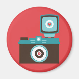 Íman Fotógrafo colorido da câmera de Diana Lomo do