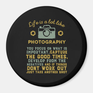 Íman Fotógrafo Inspirativo Desenvolvido a Partir de Ne