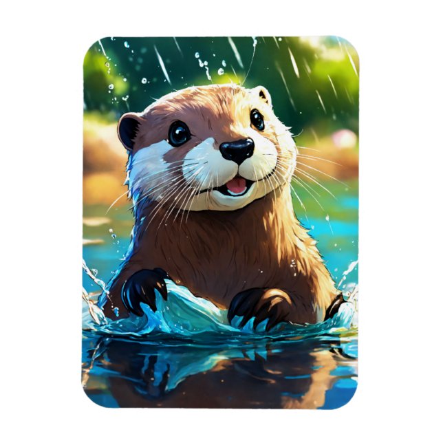 Íman FotoMagnet flexível do #Bear (Vertical)