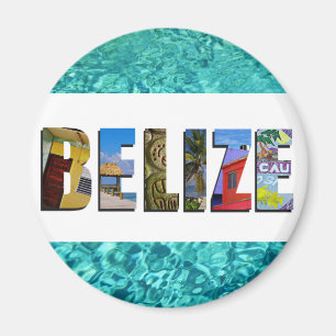 Íman Fotos do Viagem de Belize Tropical Beach Blue Ocea