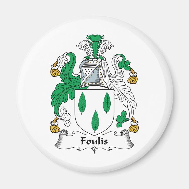 Íman Foulis Family Crest (Frente)