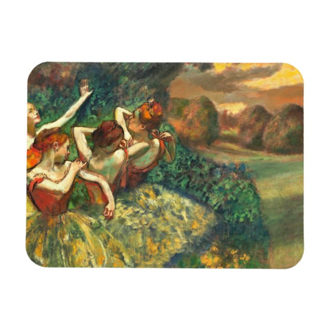 Íman Four Dancers Edgar Degas (Horizontal)