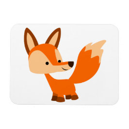 Íman Fox Flexible Magnet De Cartoon Bonita