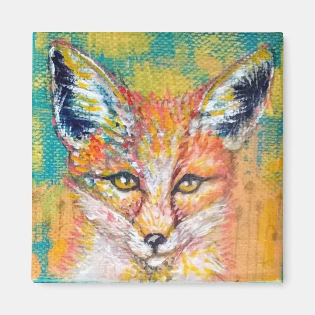 Íman Fox Original Artwork Magnet (Frente)