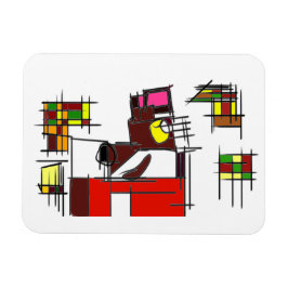 Íman Fox outono estilo alegria