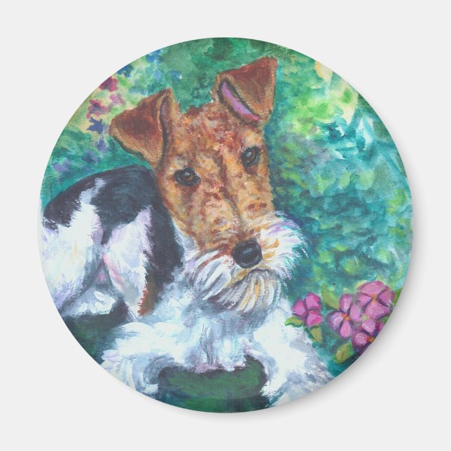 Íman Fox Terrier Magnets (Frente)