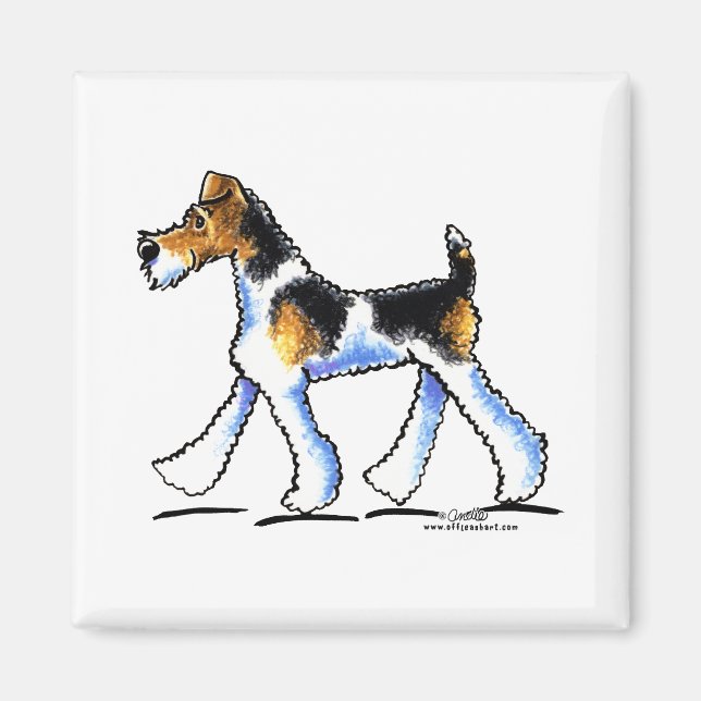 Íman Fox Terrier Trot (Frente)