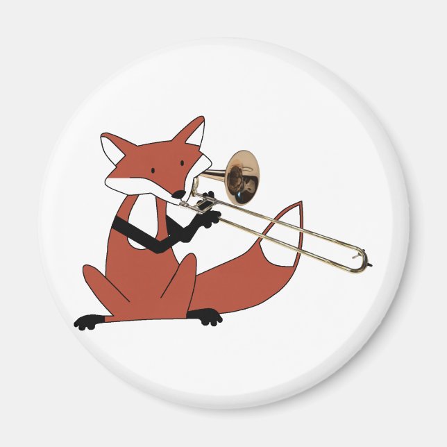 Íman Fox tocando Trombone (Frente)