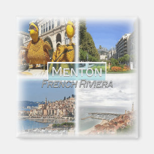 Íman FR0129 Europa, França, Menton, Fridge