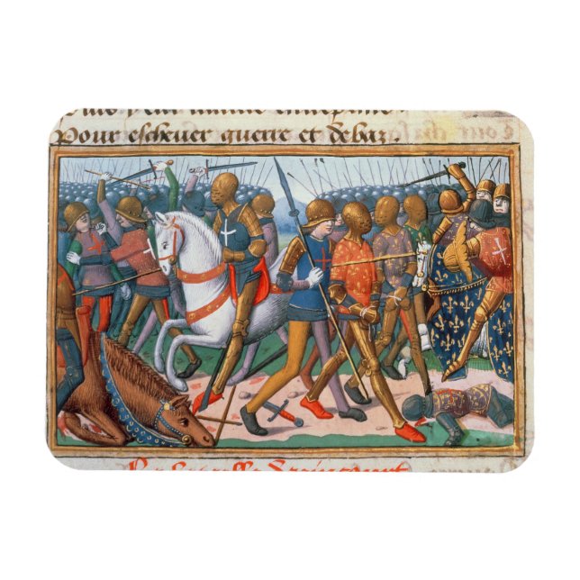 Íman Fr 5054 f.11 A Batalha de Agincourt, 1415, de (Horizontal)