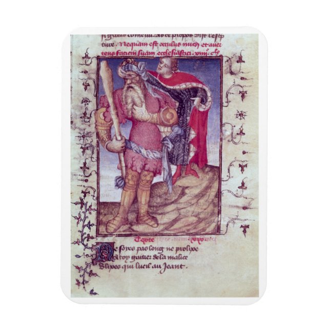 Íman Fr 606 f.11 Ulisses perfurando o olho do Ciclo (Vertical)