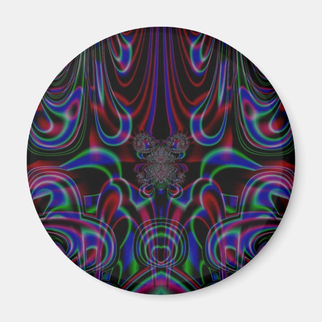 Íman Fractal 53, Magnet (Frente)