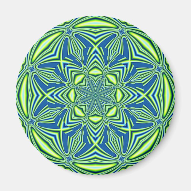 Íman Fractal 86, Magnet (Frente)