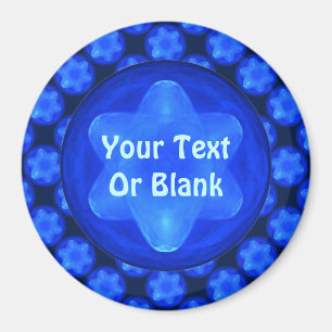 Íman Fractal Bluestar